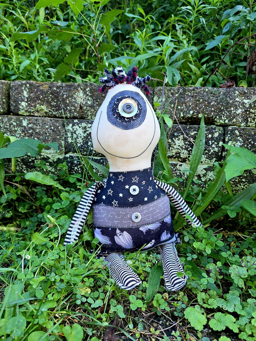 Dumpster Dollies Oracle Oddity OOAK Handmade Creepy Gothic Art Doll